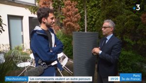 Manifestations Les commerçants veulent un autre parcours