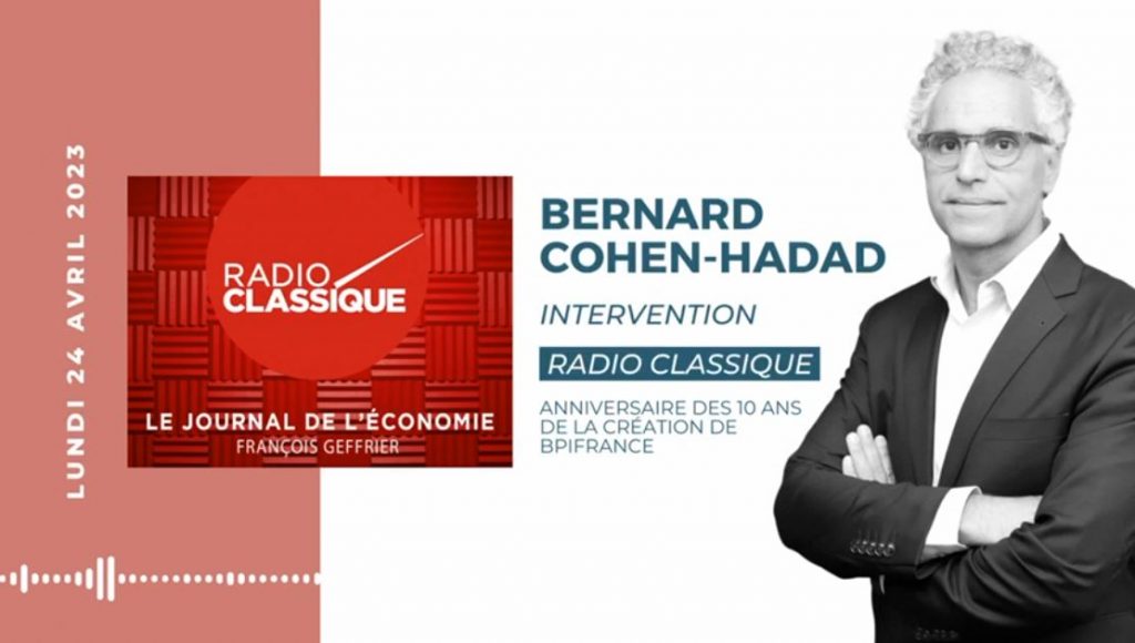 Radio Classique | Anniversaire des 10 ans de la création de BPI France